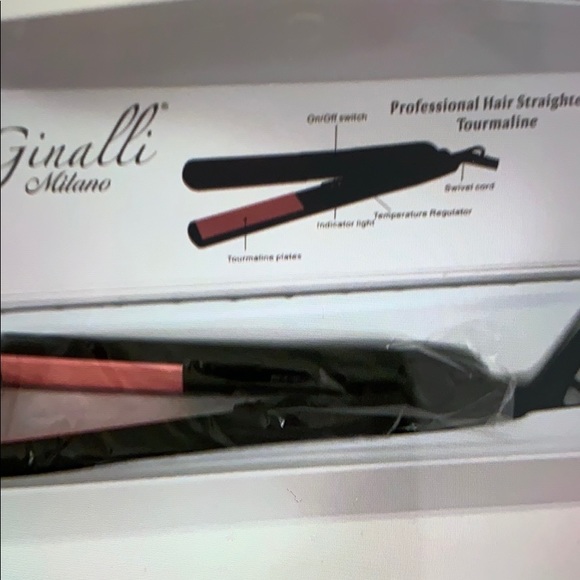 Gino Milano Professional Ceramic Heater Flat Iron - Picture 2 of 2